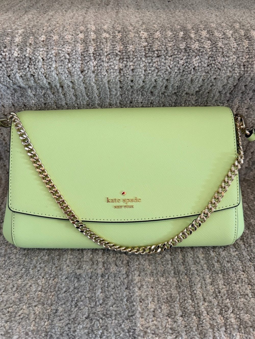 Kate Spade Lime Green crossbody/shoulder purse